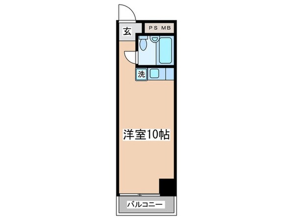 Tsgarden永山の物件間取画像